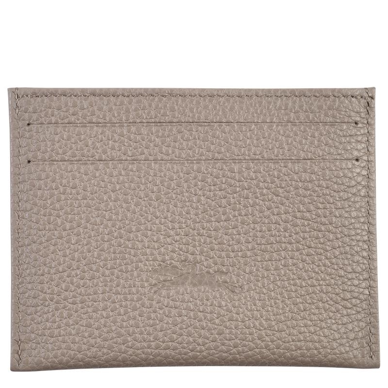 Turtledove Grey Longchamp Le Foulonné Men's Cardholders | ZVAQ-19602