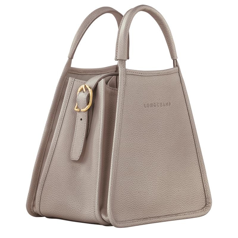 Turtledove Grey Longchamp Le Foulonné S Women's Handbags | MIRY-21659