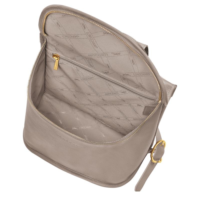 Turtledove Grey Longchamp Le Foulonné Women's Backpacks | FYBQ-27068