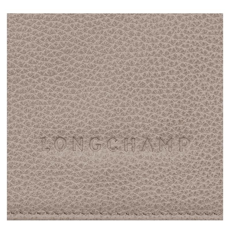 Turtledove Grey Longchamp Le Foulonné Women's Wallets | EXDU-52134