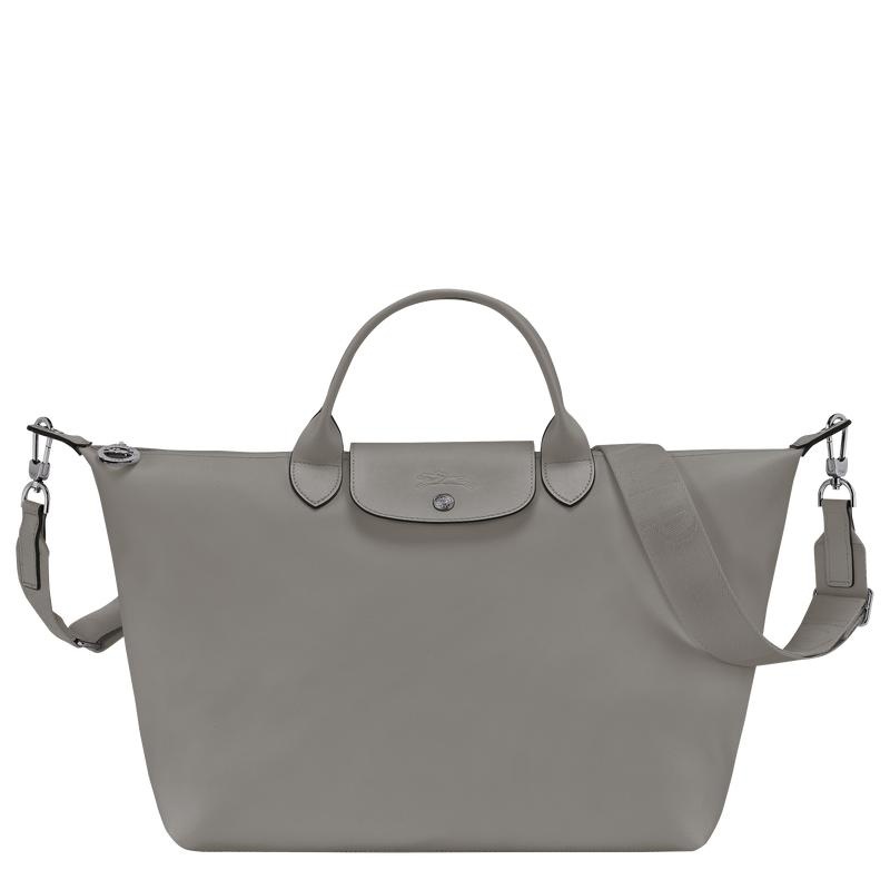 Turtledove Grey Longchamp Le Pliage Xtra L Women\'s Handbags | JIQD-68543