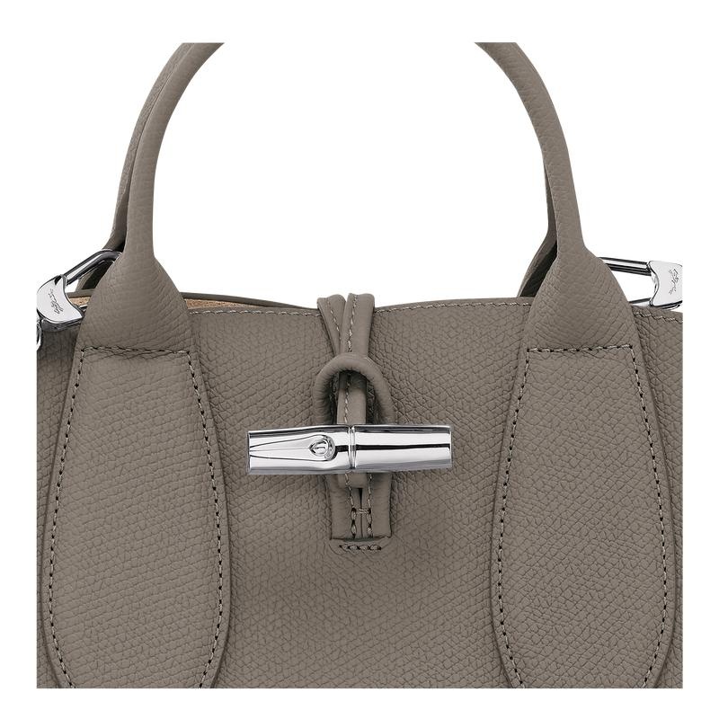 Turtledove Grey Longchamp Roseau S Women's Handbags | PUOI-75298