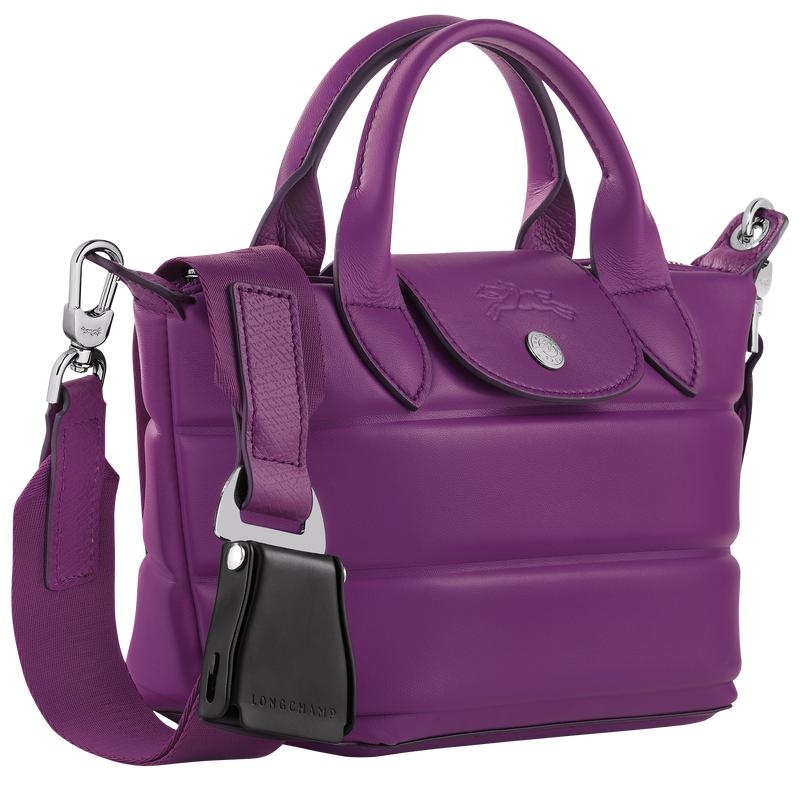 Violet Purple Longchamp Le Pliage Xtra XS Women's Handbags | OFNT-83275