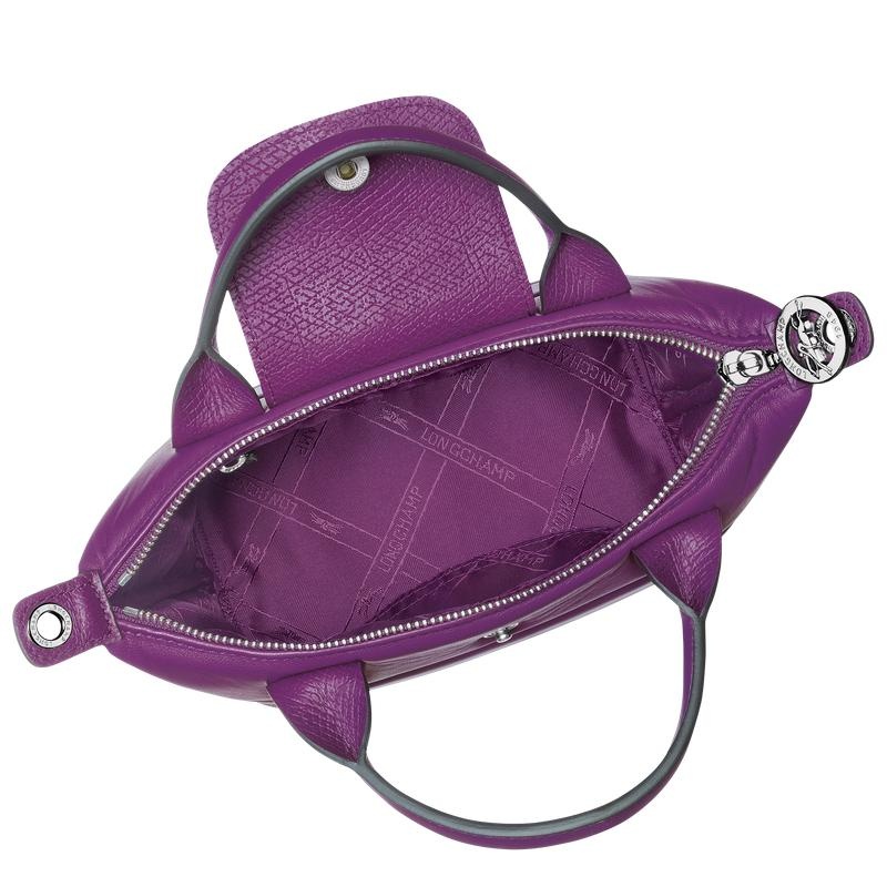 Violet Purple Longchamp Le Pliage Xtra XS Women's Handbags | OFNT-83275