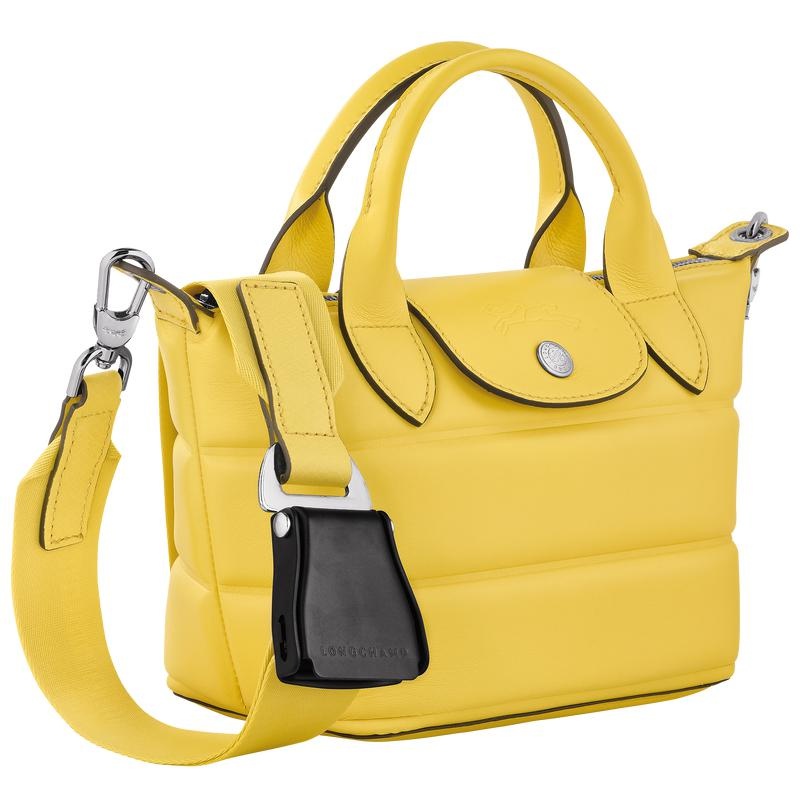 Yellow Longchamp Le Pliage Xtra XS Women's Handbags | SPQT-20784